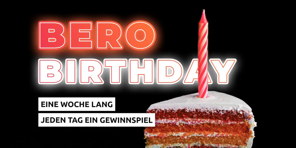 BEROHOST's tweet photo. 🎉 7 Jahre BERO-HOST und wir sind noch lange nicht fertig! 🎂
Wir läuten die Feierlichkeiten heute mit einem Gewinnspiel ein. Und das Beste: Die kommende Woche besteht aus täglichen GEWINNSPIELEN der Enthüllung NEUER Features! 🎊 #BEROHOST #7YearsStrong #berobirthday #beberohost https://t.co/QJauee8LVW
