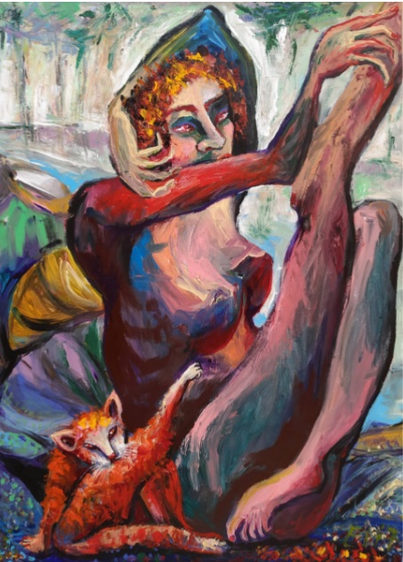 WomensArtForAll's tweet photo. Elisheva #Nesis (@ElishevaNesis) •Fleas• #WomensArt #ArtByWomen #WomenArtists https://t.co/ekpMhzIsM8