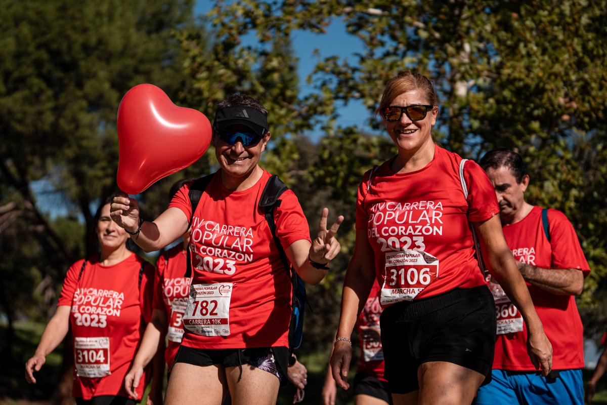 cuidarcorazon's tweet photo. 💓💓💓Hoy queremos agradeceros habernos acompañado en una cita muy especial para nosotros, la #CarreradelCorazón, llenando de ilusión y buen ambiente un gran día en el que el protagonista fue el deporte, clave para prevenir la enfermedad cardiovascular.
¡Gracias de corazón! https://t.co/BXg1ptjqKA
