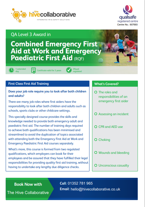 TheHiveCollabo2's tweet photo. First Aid Course for Primary School Staff
- other areas where Adults &amp; Children are present -

This course combines or Emergency First Aid at Work course with Emergency Paediatric First Aid.
It’s also great for Nurseries, Soft Play Centres, etc.

Info @:
https://t.co/nYJgZwp7yB https://t.co/qnQjKJXLgW