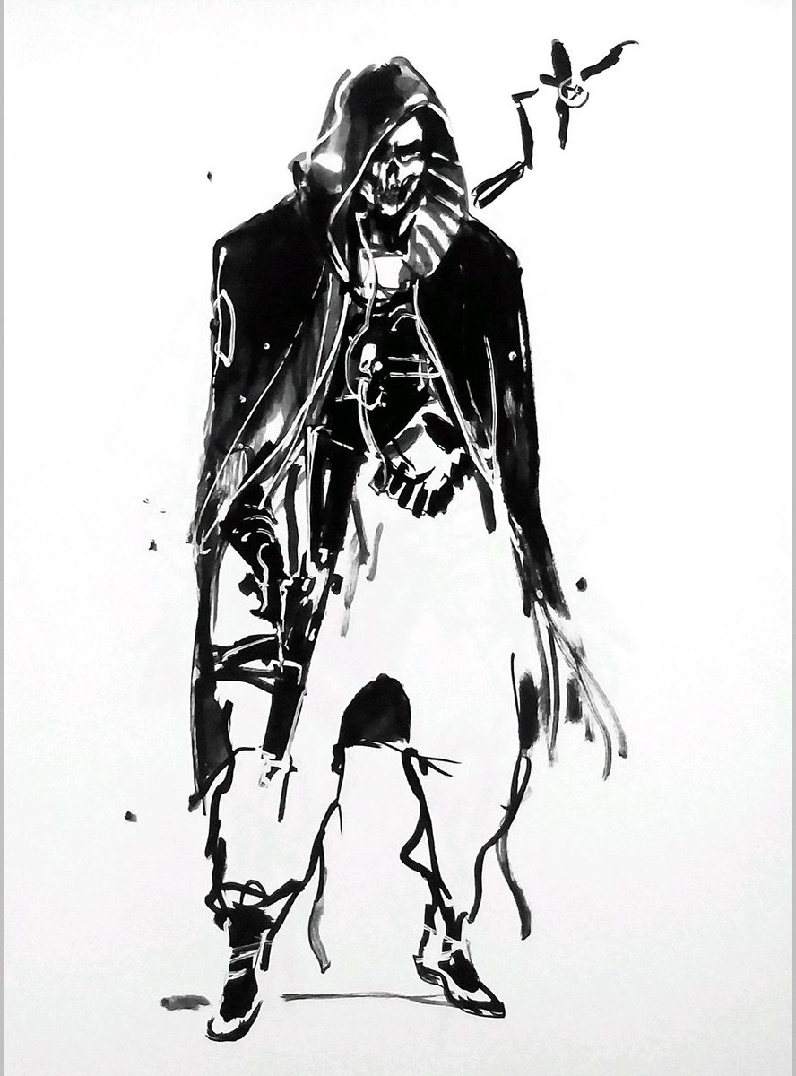 Oh hey, it's pages from the Limited Edition Yoji Shinkawa Sketchbook. Neat!