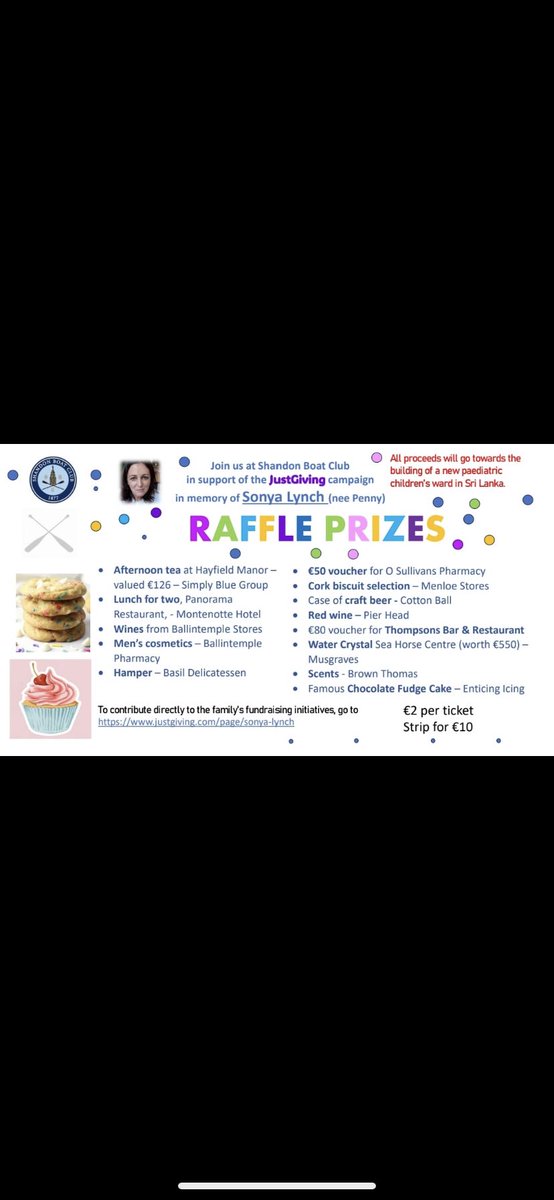 Great prizes to be won today! See you all there 😊