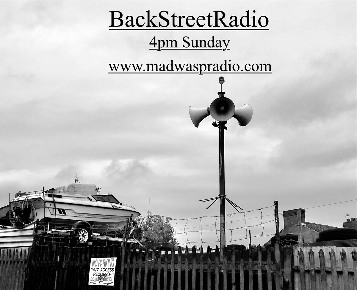 4pm today on @MadWaspRadioMWR come in from the rain& listen to BackStreetRadio FT
@The_Auteurs 
@Johnny_Marr 
@2007IX 
@orbital + @PenelopeIsles 
@untruth_band 
@slowdiveband 
Heaven  Los Vegas by the Cocteau Twins is this weeks album @mrsimonraymonde 1/2
