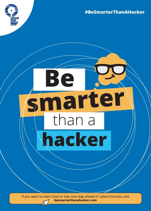 #EUCyberSecurityMonth by the @eu_commission serves as a reminder to educate people about safe online behaviour and equip them with the tools they need to protect themselves and their data  from cyber threats.

#besmarterthanahacker➡️bit.ly/46g8lpq