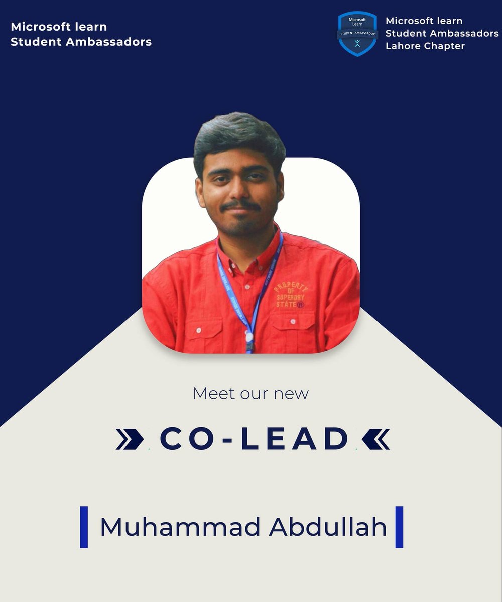 MLSALahore's tweet photo. Warmly Welcome New Leads of MLSA Lahore Chapter 👋🏻 https://t.co/hJAOrghaO6