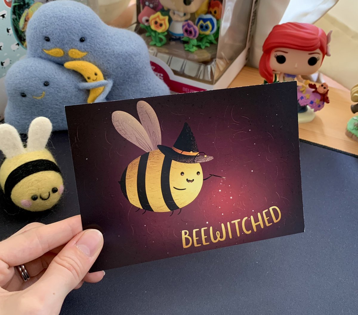 To celebrate the start of the spooky season, I’m going to pop in a free beewitched or pumpking print with every Etsy order until the end of October 🎃
mayblossoming.etsy.com

#ukgiftam #ukgifthour #halloween