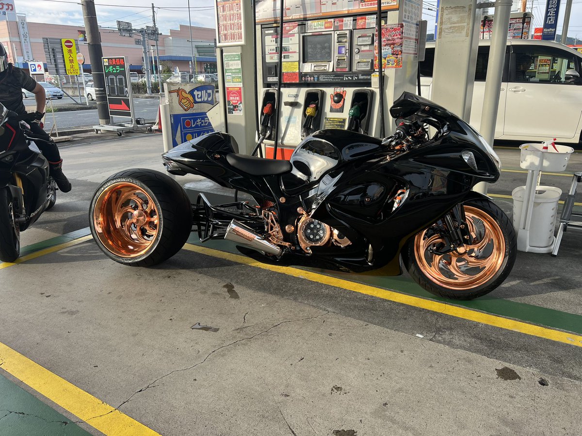 2年ぶりにガソリン入れた🥹