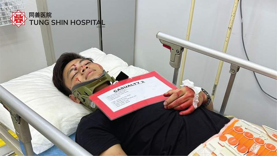 TungShinHosp's tweet photo. 🚨Code Orange Alert! Hospital Preparedness in Action  🏥

Tung Shin Hospital carried out a Code Orange drill today (22/09/2023), ensuring we are always geared up for critical situations. 🚑

Read More: https://t.co/BAj7ndNs6r https://t.co/6MLoUzEA5h