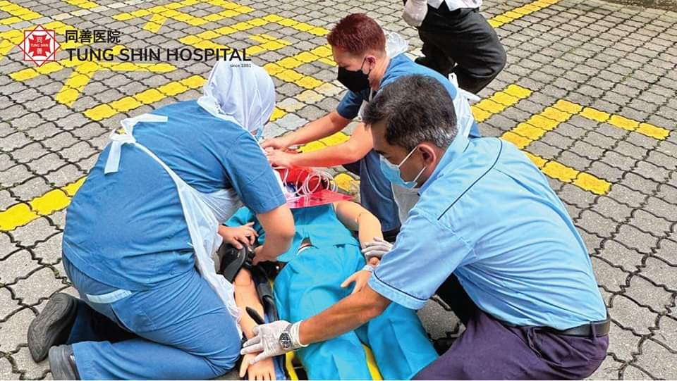 TungShinHosp's tweet photo. 🚨Code Orange Alert! Hospital Preparedness in Action  🏥

Tung Shin Hospital carried out a Code Orange drill today (22/09/2023), ensuring we are always geared up for critical situations. 🚑

Read More: https://t.co/BAj7ndNs6r https://t.co/6MLoUzEA5h