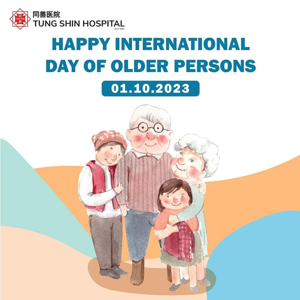 TungShinHosp's tweet photo. TSH extends heartfelt appreciation and wishes to our cherished seniors. 

Regular exercise, a balanced diet, and staying connected with loved ones are the keys to a healthy life. Let's prioritise health, today and every day, for a brighter, happier future. 💪🌻 https://t.co/RIazWwHL3e