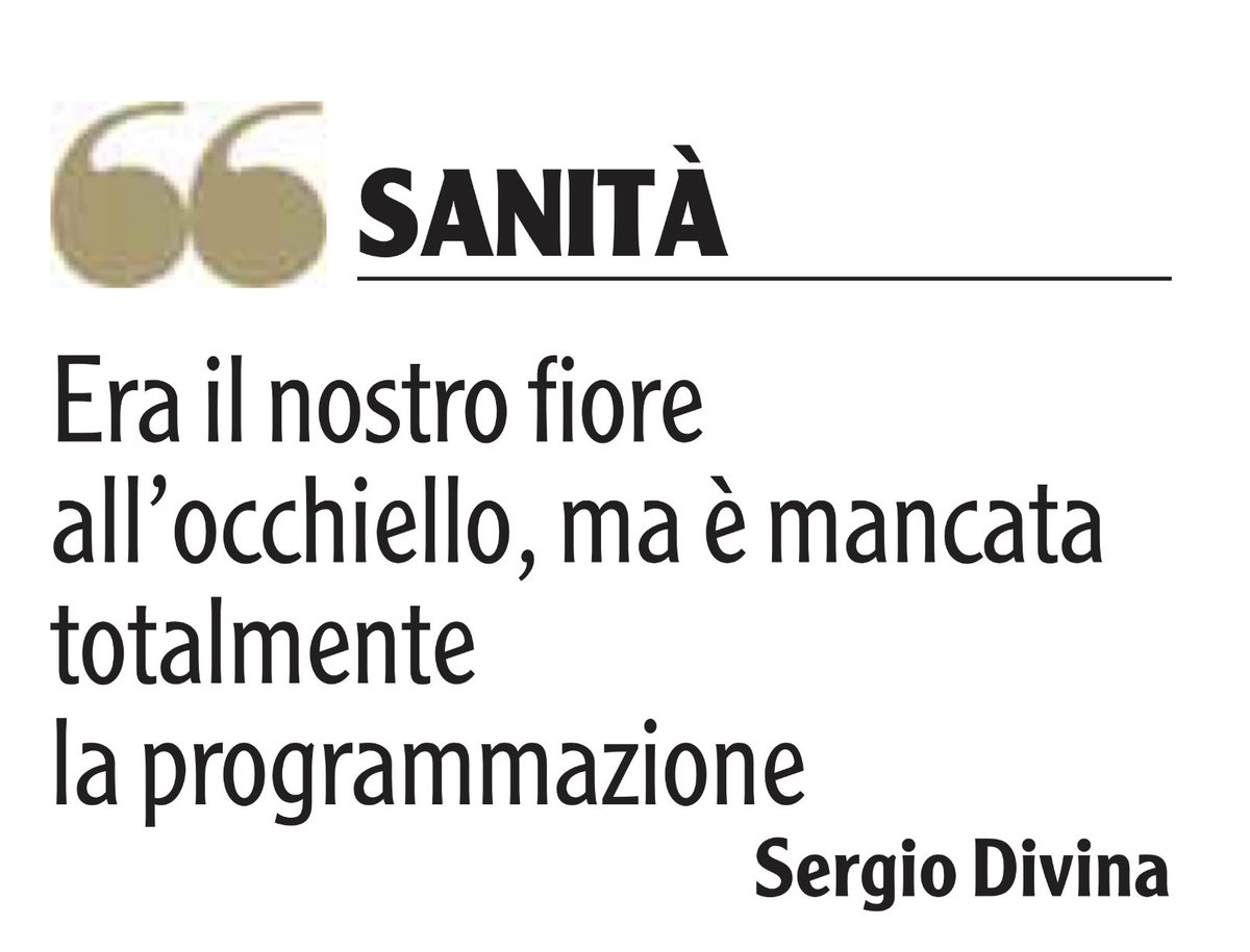 Lo dice anche Sergio Divina. Era un fiore all’occhiello…poi è arrivata la Lega….