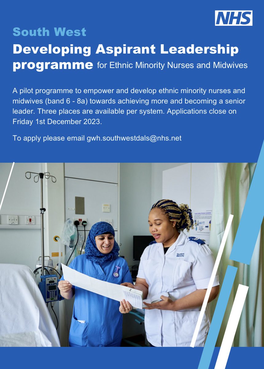 Launched today! Spread the word! See poster for details @GWH_NHS @NealAplin1 @LuisaBti @CheeksterLisa @sunnysanderjac1 @SmithPennyNHSEI @CNOWales @Sueday85017961 @sue_doheny @gloshospitals @BNSSG_ICB @BostonCoral @sharonwoma