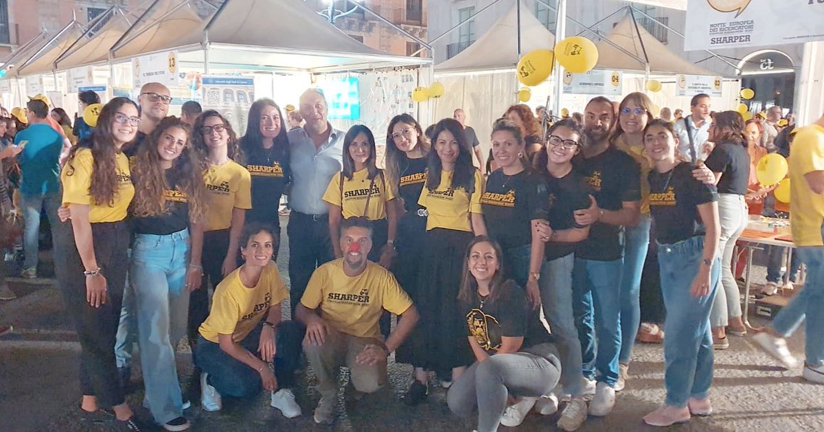 LucaVanella's tweet photo. La Notte Europea dei Ricercatori a Catania più viva che mai! #sharper #EuropeanResearchersNight #unict https://t.co/mYXSyDcuLA