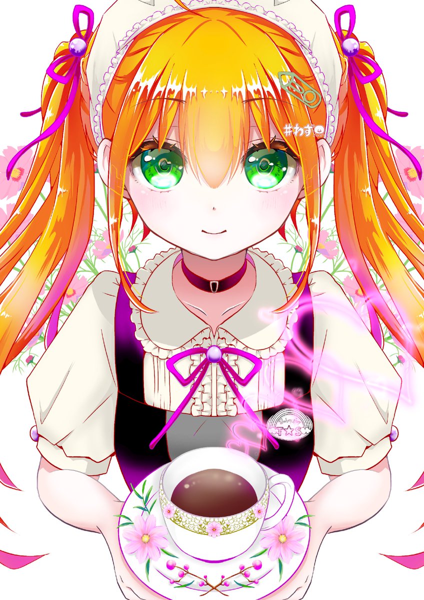 hoshikawayayoi's tweet photo. #コーヒーの日 
かなりの過去絵を見つけたー✨
コーヒーにコスモスを添えて… https://t.co/LHzyxw9sOU