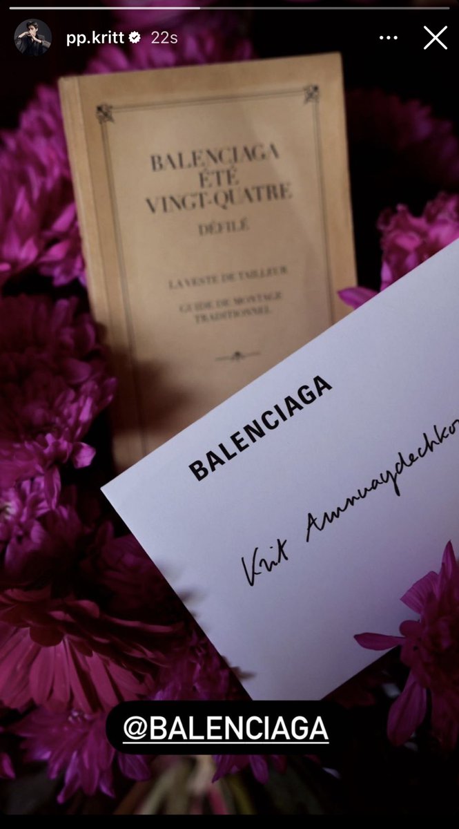 คุณ GBA BALENCIAGA มาแล้วค้าบบบบบ

PP Krit x Balenciaga #BalenciagaSummer24xPPKRIT