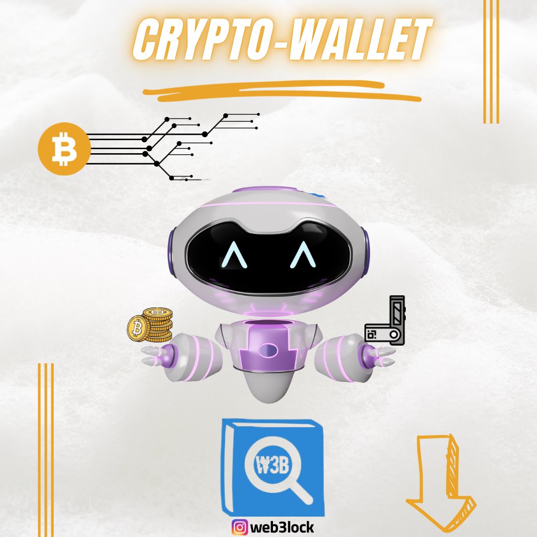 GM #X ☀️ 

Importance of a crypto #wallet
🧵X🧵

I👇