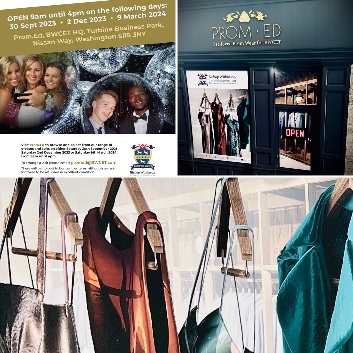 CforTeaching's tweet image. 🎉 Our first #PromEd day this academic year was held yesterday at  HQ &amp;amp; was a great success! 

We open our doors again on 2nd Dec &amp;amp; we are still gratefully receiving donations of dresses but in particular suits, shirts, ties, shoes etc… cont’d in comments ⬇️