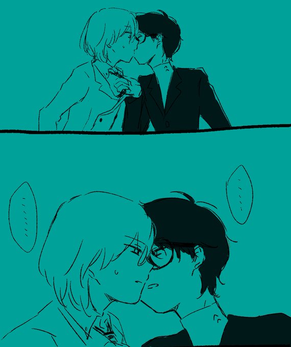 👓👔☕の日
主明のきっすは☕味だろうなって絵 
