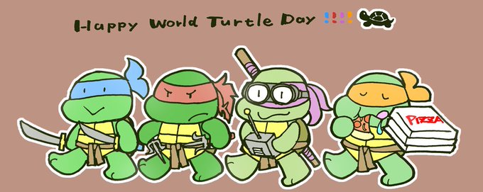 タートルズ映画を応援したい!!!!ので、以前描いた絵や漫画を再掲。ガイズ.. 信楽わび介 さんのマンガ ツイコミ(仮)