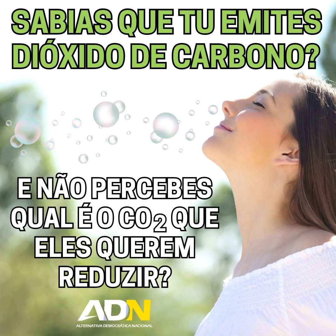 Tu és o carbono que eles querem reduzir