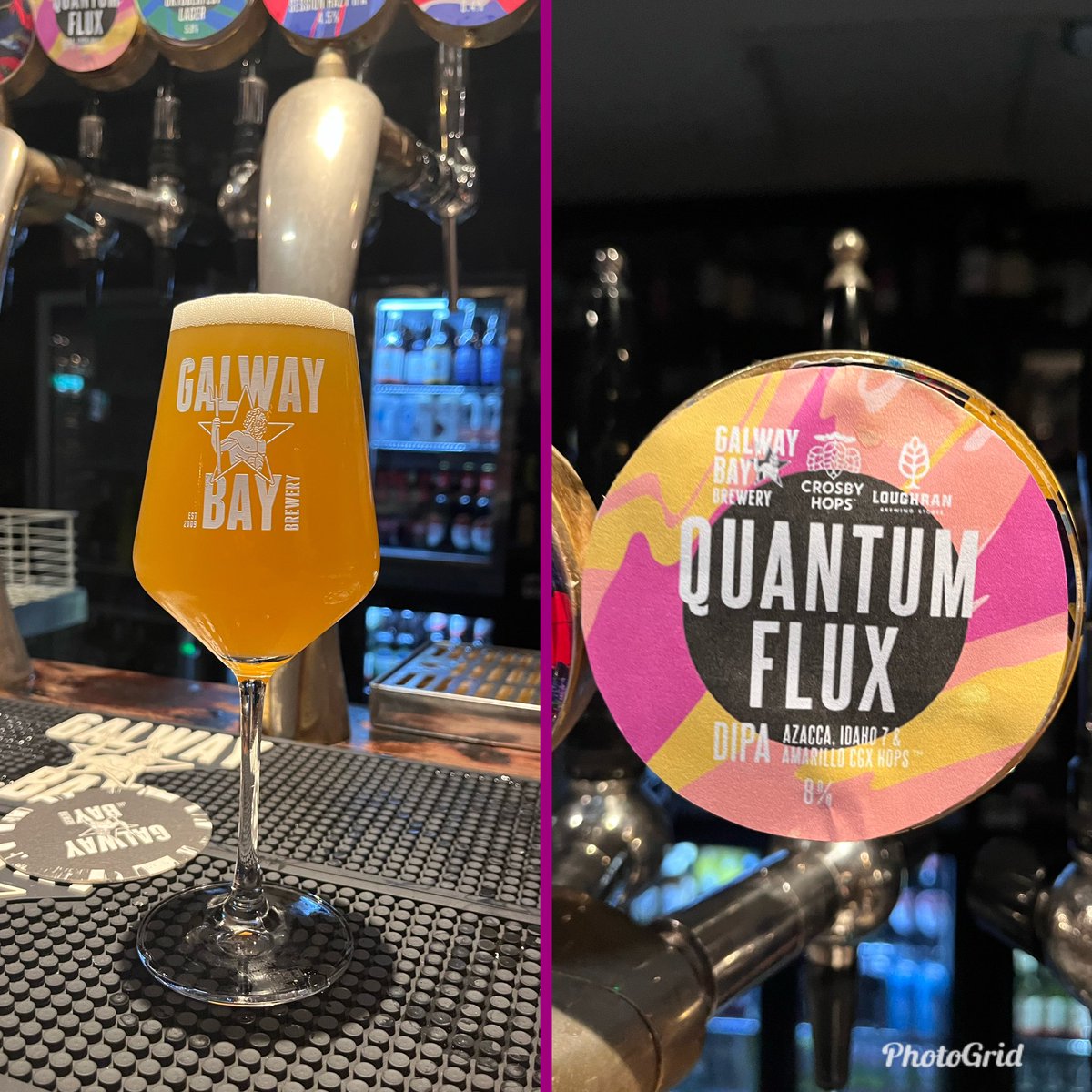Lennard Ramone (@lennardramone) on Twitter photo 🎉🎉🎉 🚨 🚨 🚨 🥁🥁🥁
New <a href="/galwaybeer/">Galway Bay Brewery</a> Beer Alert!!
Quantum Flux is a collab with <a href="/CrosbyHops/">Crosby Hops</a> and <a href="/Lbrewingstores/">Loughran Brewing Stores</a>
An amazing Double IPA with Azaca, Idaho7 and Amarillo hops. Now pouring at <a href="/blacksheepdub/">Black Sheep</a>
Amazing stuff. Get yours before I drink it all! 🎉🎉🎉 🚨 🚨 🚨 🥁🥁🥁
New <a href="/galwaybeer/">Galway Bay Brewery</a> Beer Alert!!
Quantum Flux is a collab with <a href="/CrosbyHops/">Crosby Hops</a> and <a href="/Lbrewingstores/">Loughran Brewing Stores</a>
An amazing Double IPA with Azaca, Idaho7 and Amarillo hops. Now pouring at <a href="/blacksheepdub/">Black Sheep</a>
Amazing stuff. Get yours before I drink it all!