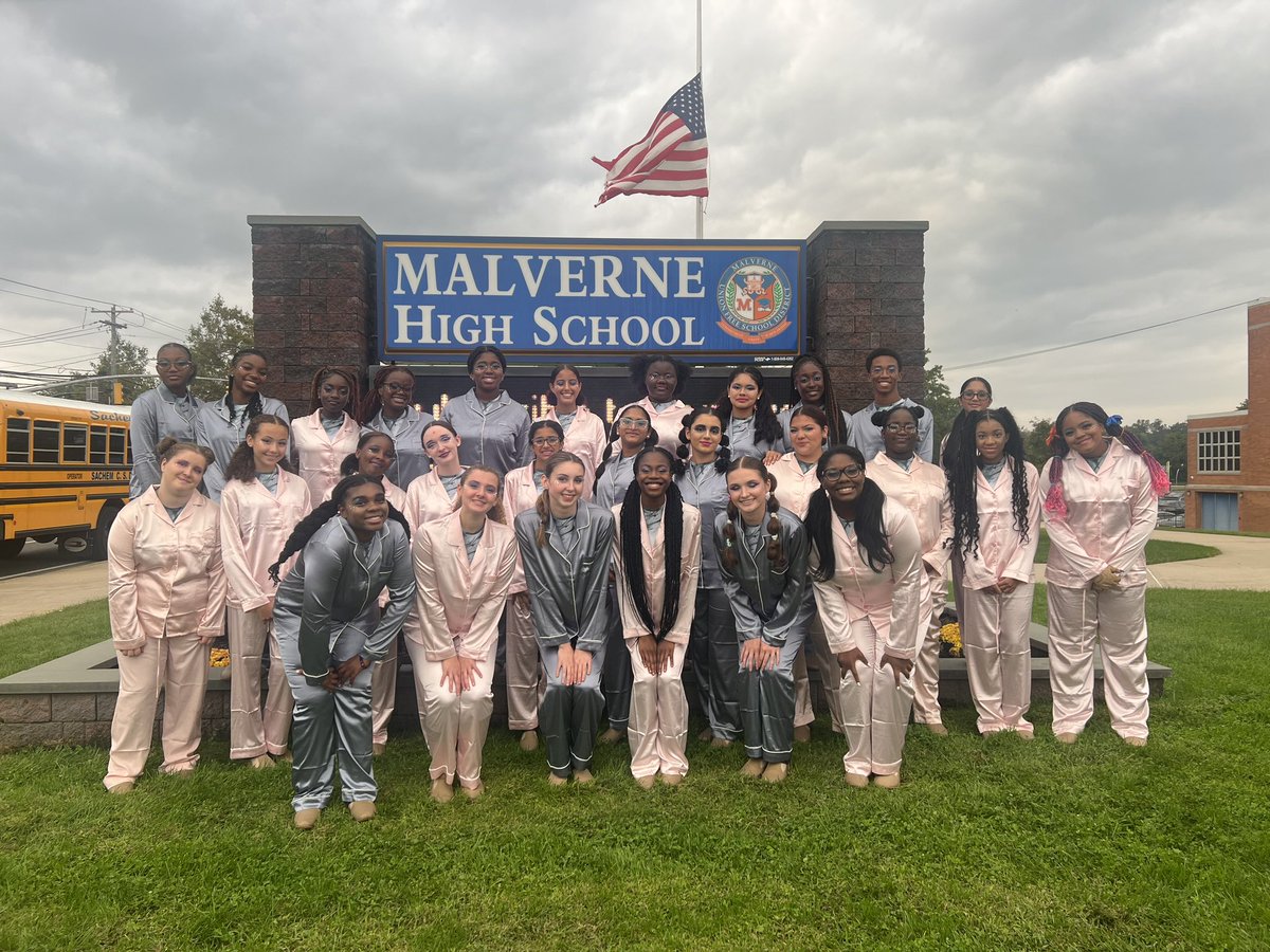 Malverne HS Color Guard tweet media