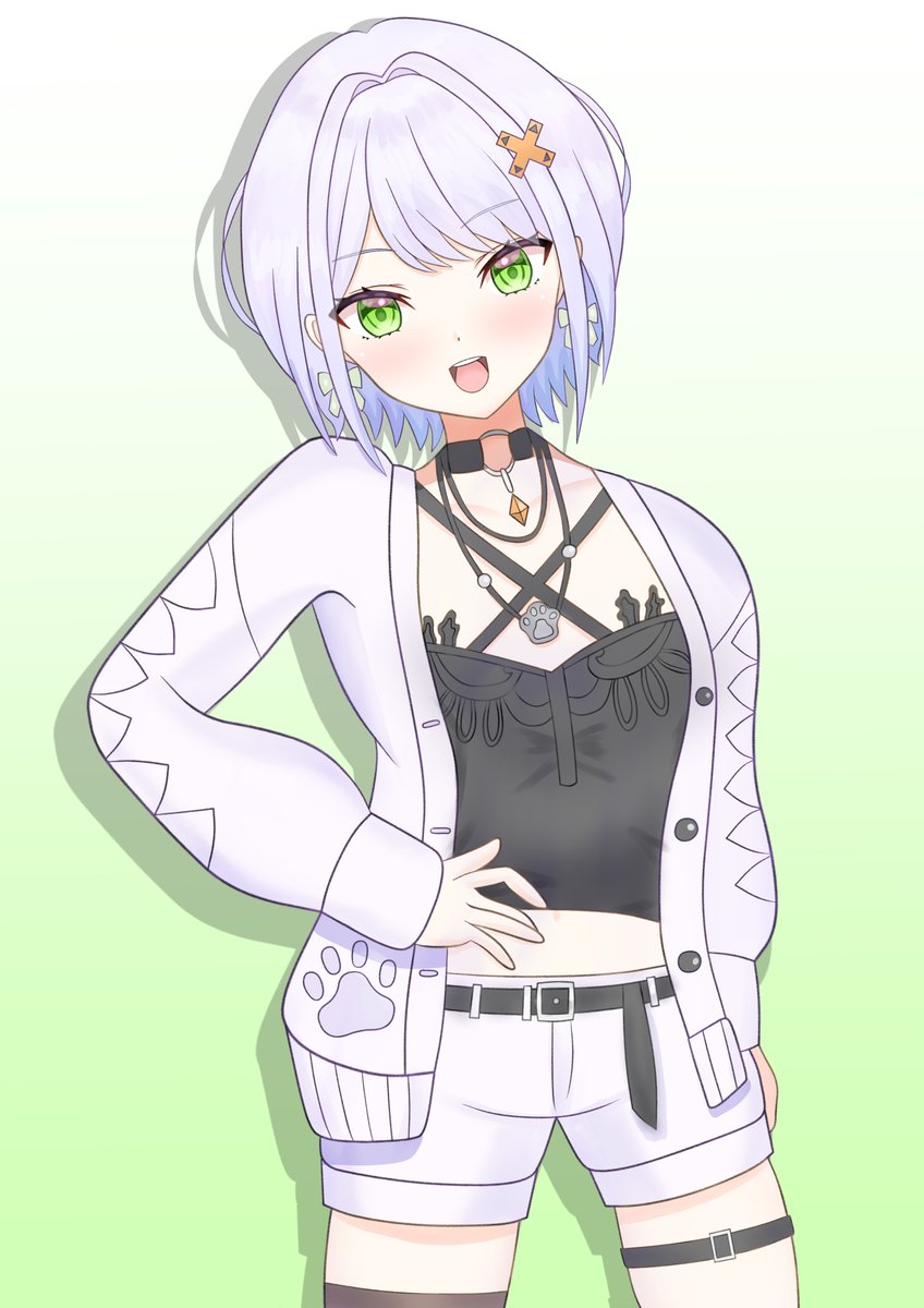 「ぶいぱいの斜落せつなちゃん#しゃらくせ絵 」|あかおにのイラスト