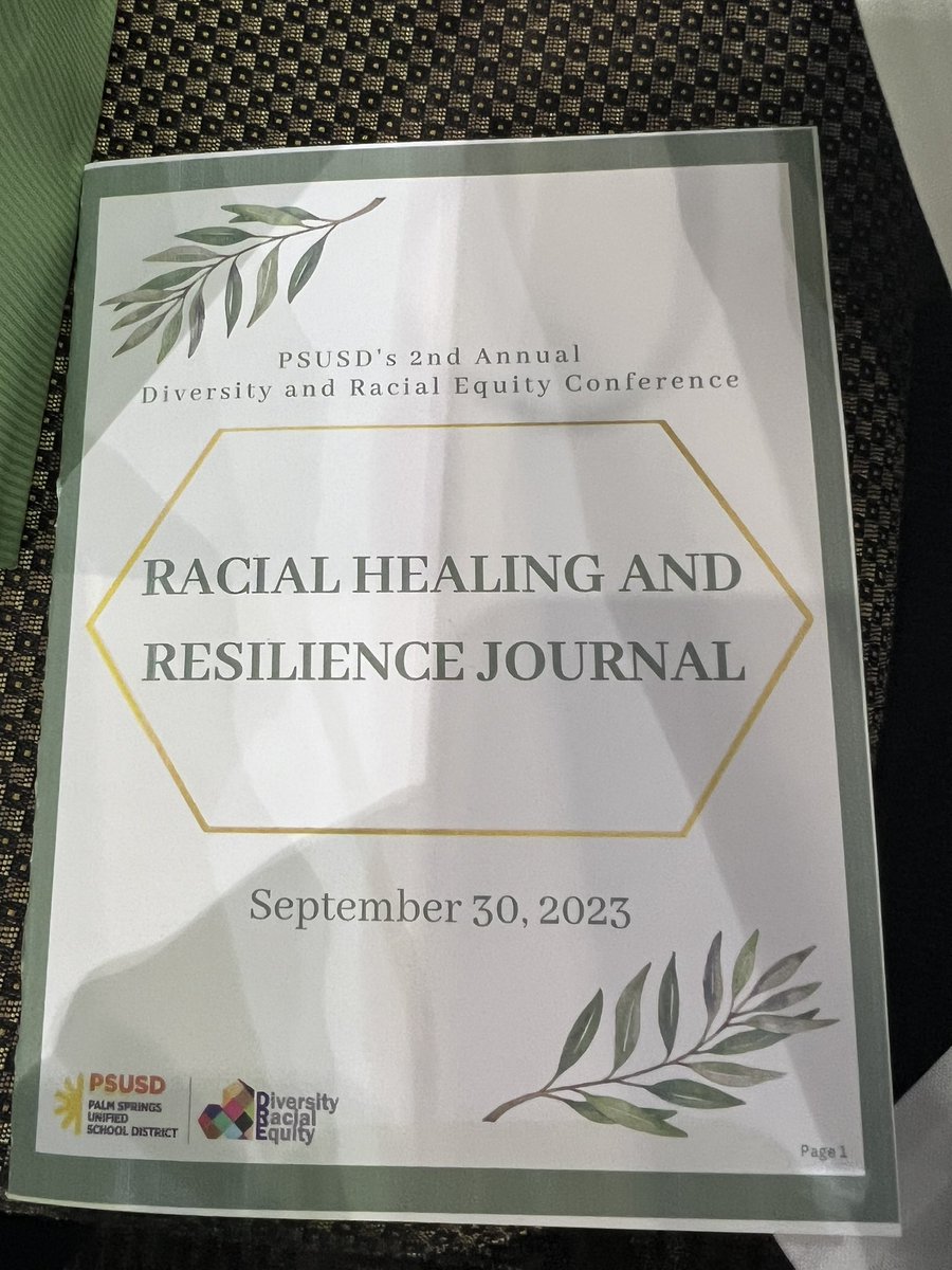 alia_morales's tweet photo. Enjoyed a great conference in Palm Springs on Saturday! The “PSUSD 2nd Annual Diversity and Racial Equity” Conference! #equitywarrior #lifelonglearner
From the mouths of students, “We must embrace our differences so that we are accepting of others.” @PSUSD https://t.co/rucBG7eZUZ