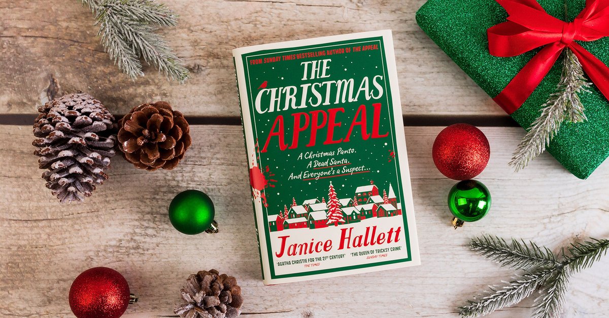 It's publication day for #TheChristmasAppeal! 

Here's what real readers think:🎄
'An absolute page turner' ⭐️⭐️⭐️⭐️⭐️
'A thrilling read, oh yes it is!' ⭐️⭐️⭐️⭐️⭐️
'The perfect read to go in your Christmas stocking' ⭐️⭐️⭐️⭐️⭐️

Out now! 🎁 linktr.ee/thechristmasap… <a href="/JaniceHallett/">Janice Hallett</a>