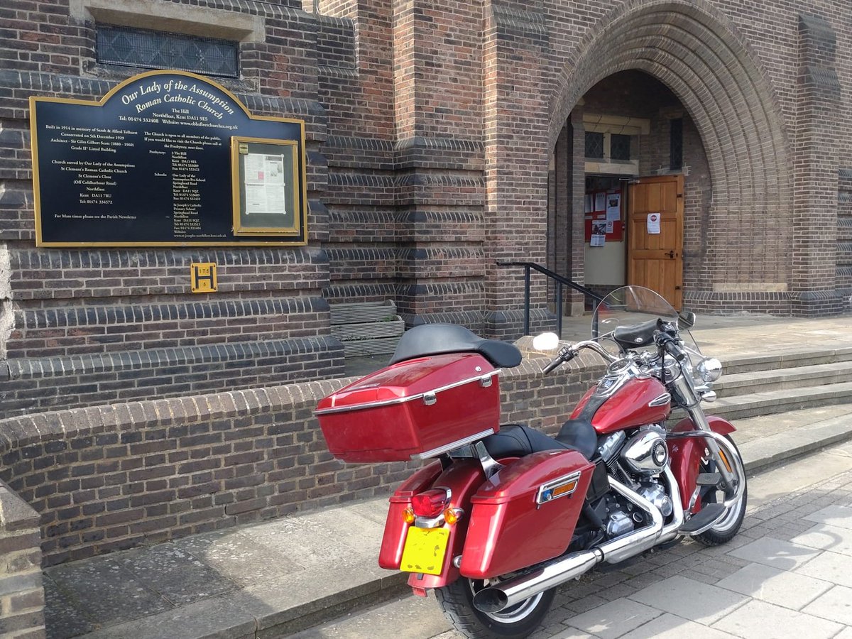 APWstargazer's tweet photo. On the bike again for #harvestfast day talks at Our Lady of the Assumption Northfleet @CAFODSouthwark  @CAFOD https://t.co/CCuuk58taX