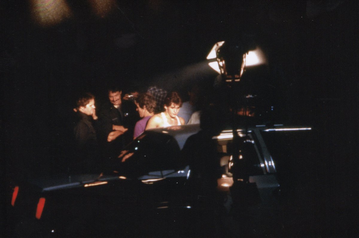 DannyBoy1968's tweet photo. Rare, never-before-seen images captured by Joyce DeBoard on the set of Francis Ford Coppola's 1982 film 'Rumble Fish' at the 21st Street bridge in Tulsa.
#RumbleFish #40thanniversary #SEHINTONRULES #francisfordcoppola #Tulsa #MattDillon #RustyJames https://t.co/Tr4i4Ius0t