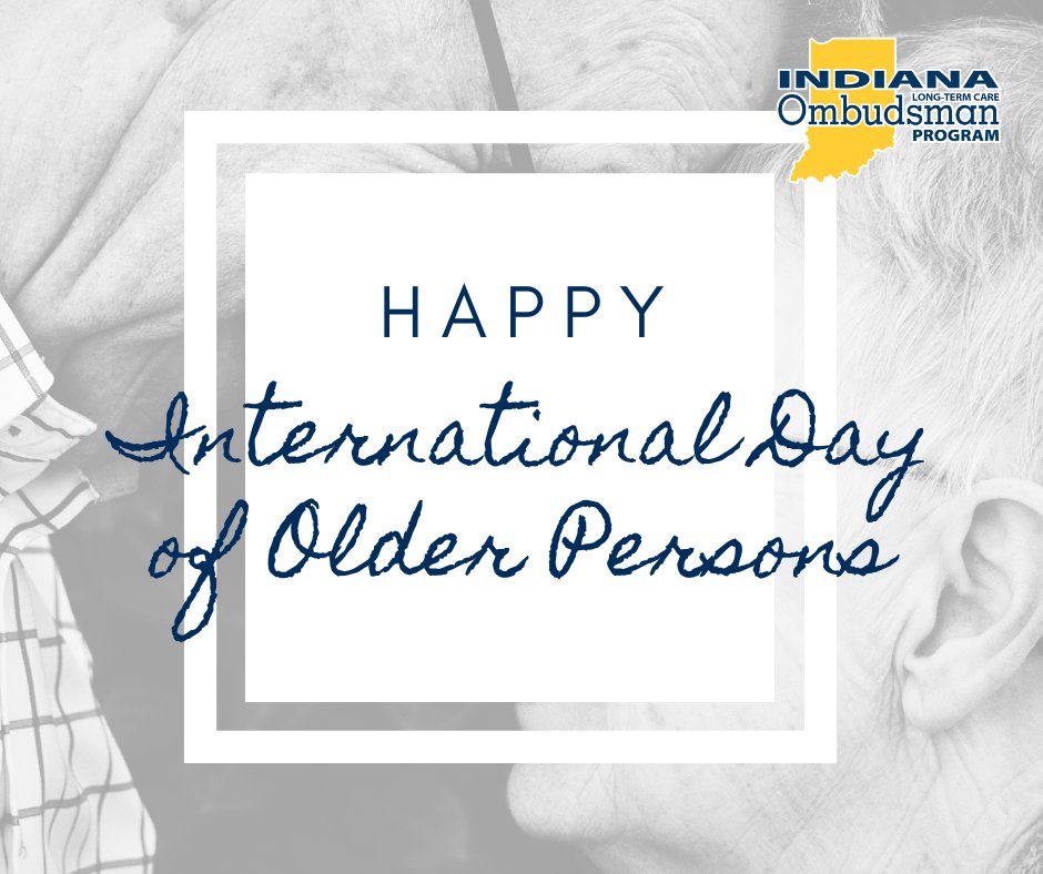 INOmbudsman's tweet image. What a delight to kick off #ResidentsRightsMonth with #InternationalDayOfOlderPersons! Get your month started off by reviewing some of the incredible Resident's Voice challenge entries on the @ConsumerVoices website: theconsumervoice.org/misc/2023-rv-e…