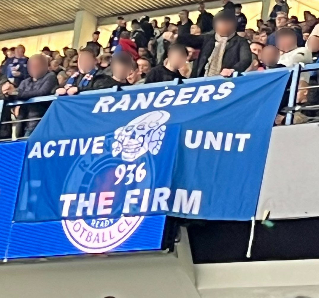 SouperCeltic's tweet photo. Many many Rangers fans mocking 6m people of died at the hands of a facist nazi regime.
#HunScum https://t.co/n7Me5riUkA