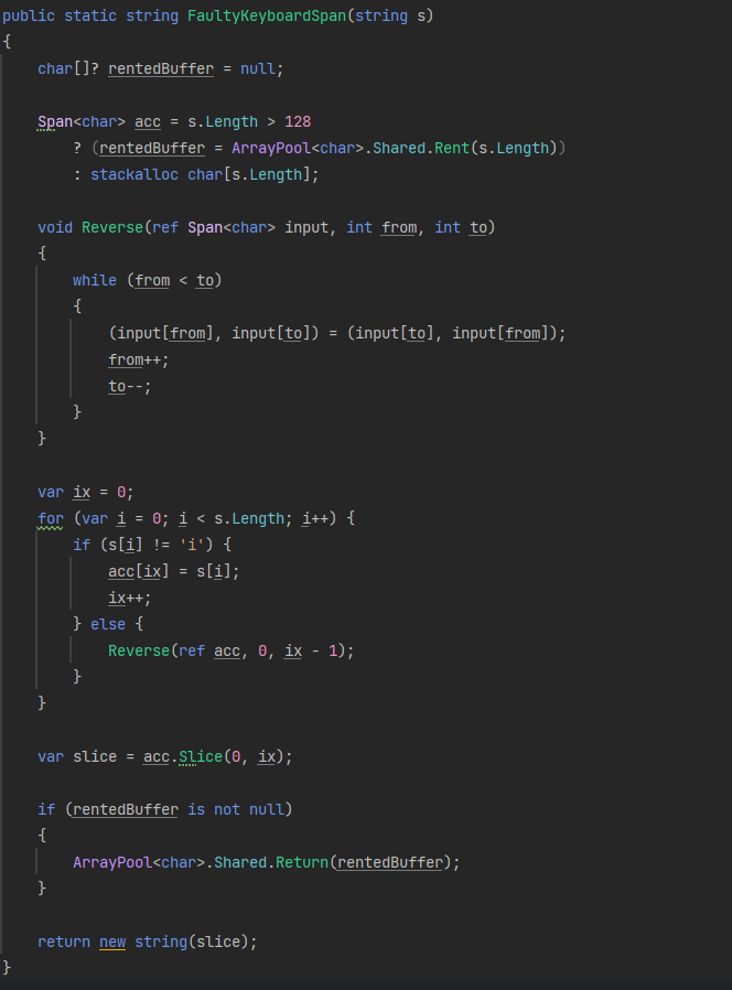 defrag2's tweet photo. I published short and sweet blog post called Leetcode fun with .NET Span ;) https://t.co/rObstq6Ira

#dotnet https://t.co/FbjB9X3385