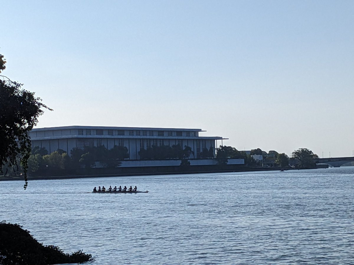 It's a beautiful day for #crew on the Potomac and the park facilities are open for business.