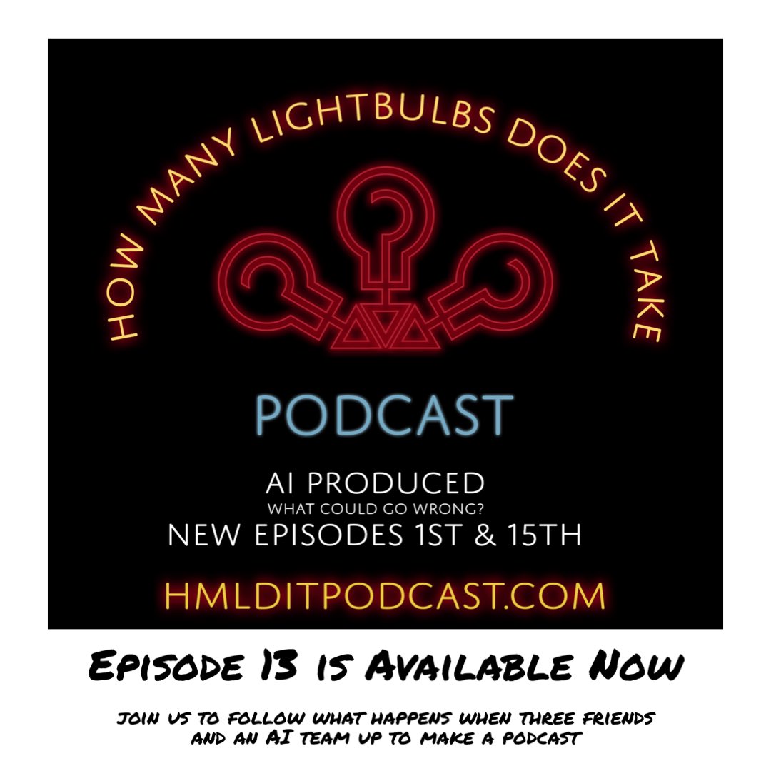 HMLDITPodcast's tweet photo. Episode 13 Alert! Our latest episode is all about the joy and hilarity of pets. Tune in as we share funny stories and celebrate the furry friends who make life so much brighter.
#hmldit #pets #OpenAI #ChatGPT #LGBTQIA #podcast #PetLife https://t.co/8WwL8tN7pH