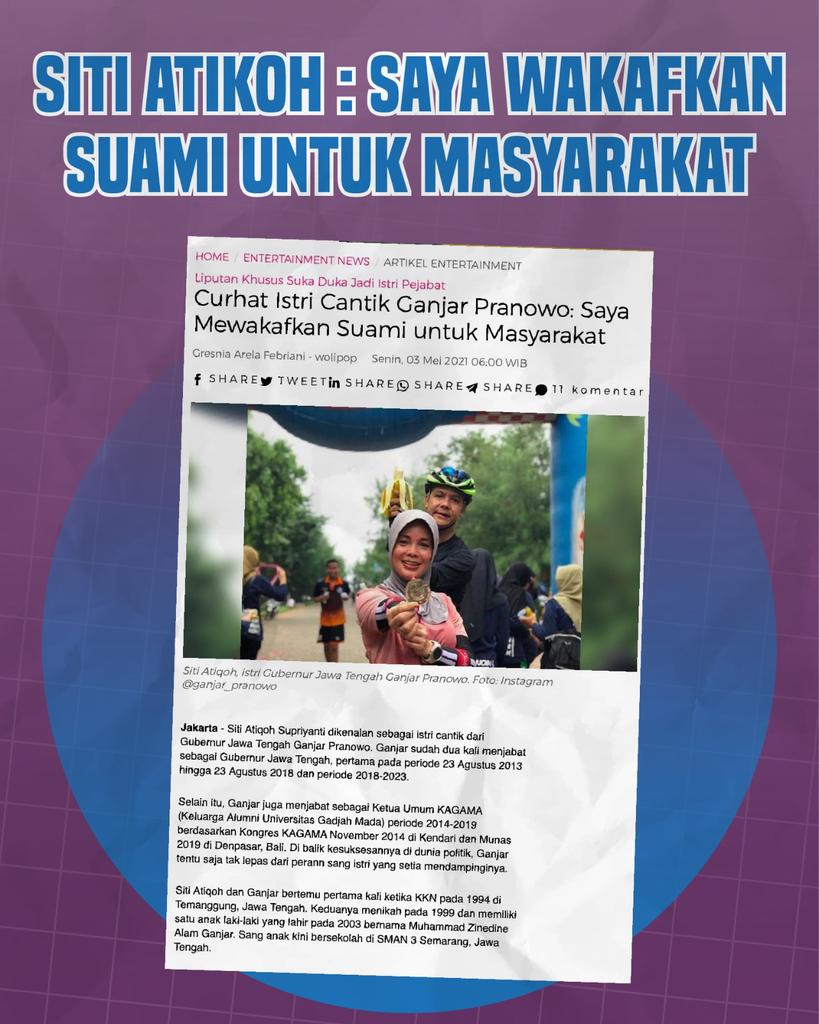 Ghurem2's tweet photo. Bukan cuma suport dan dukungan dr istri, namun ketulusan dan Ridho istri jg sangat penting agar suami bisa menjalankan amanah dg maksimal

Atikoh istri Solehah 
𝗞𝗲𝗹𝘂𝗮𝗿𝗴𝗮 𝗖𝗲𝗺𝗮𝗿𝗮 𝗚𝗮𝗻𝗷𝗮𝗿
Cermin keluarga bahagia https://t.co/RyVRdpBFZT