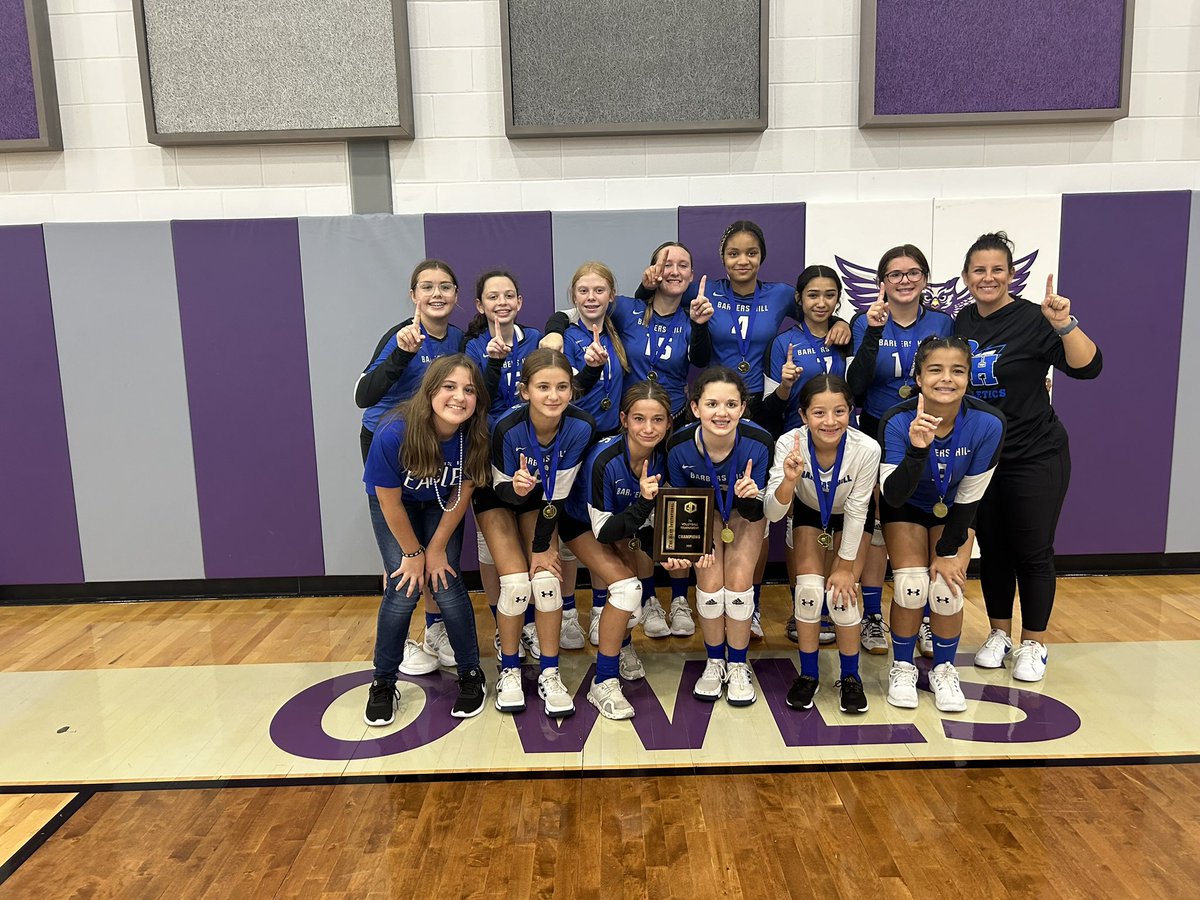 1st place goes to 7th grade in The Nest Invitational!!