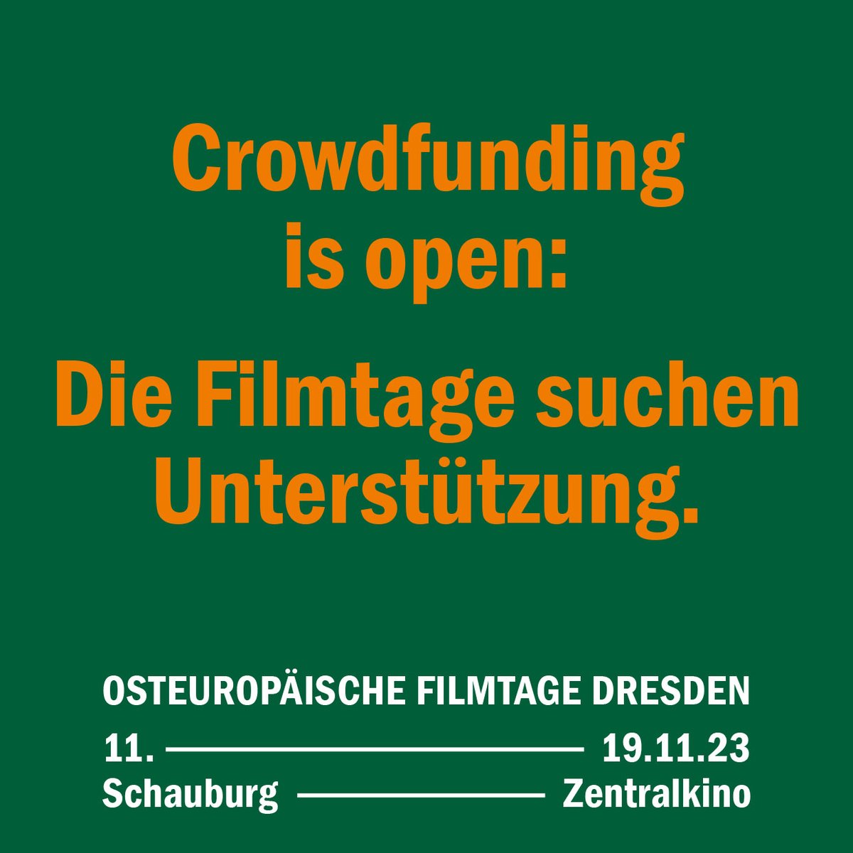 Viele  interessante Filme finden keinen deutschen Verleih und werden aufwändig von  internationalen Weltvertrieben durch uns in Originalsprache organisiert  und für unser Publikum untertitelt.
 
99funken.de/osteuropaeisch…