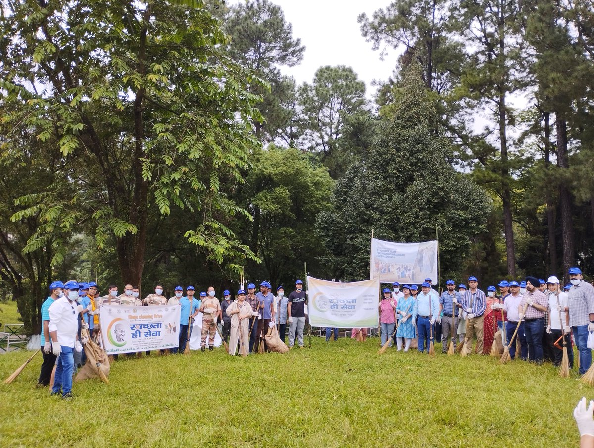 bsi_moefcc's tweet photo. @bsi_moefcc #ArunachalPradesh regional centre #Itangar conducted cleaning drive under #SwachhataHiSeva campaign at IG Park, Itanagar in collaboration with @GeologyIndia #GBPantNorthEastInstitute of Himalayan
Environment and @12bnndrf Itanagar on 1st October 2023, 10-11a.m. https://t.co/usWIpxET3J