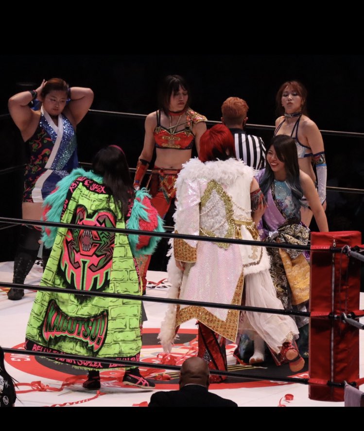 0929_hazuki's tweet image. 全てが最高で楽しすぎた！！！

 #クラッシュギャルズ
 #STARDOM
 #HAZUKI #葉月
 #はづらー村