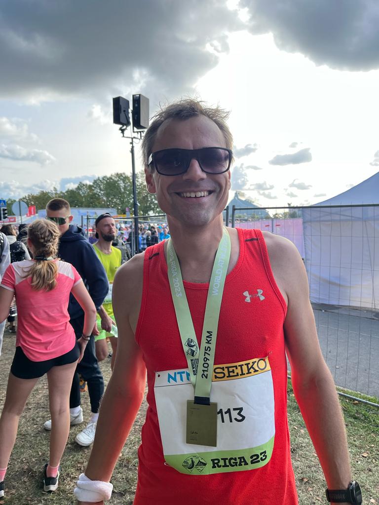 Superlaba diena skriešanai! #PersonalBest #HalfMarathon strava.app.link/ygRZLgtJxDb