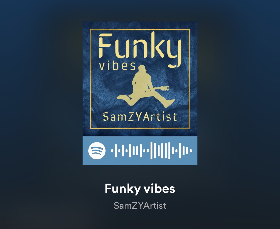 #NewRelease 🎸Funky Vibes @SamZYArtist 

Follow me for monthly #newmusic 🔥

#Producer #Singer #songwriter #Indieartist #music #house #electro
#New #fypシ #dance #musicproducer #spotify #SpotifyRT #rtltBot #funky #guitar #fridayrelease #spotifyartist #hh

spotify.link/gAFtjnOIxDb
