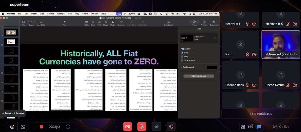 AvirneniKeerthi's tweet image. With Abhisek as our knowledgeable co-host, we're well-equipped to tackle the upcoming hackathon, armed with the Nakamoto coefficient and the incredible transaction speeds of Solana (0.4sec). 
#BlockchainMastery @SuperteamDAO