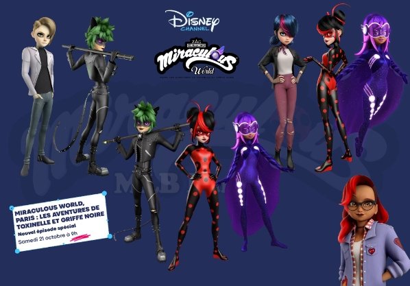 Mr_pato14's tweet photo. Renders de el especial miraculous world París into reverse las aventuras de shadybug y clawnoir https://t.co/bOyQrjFfCR