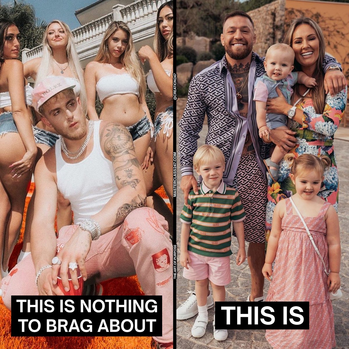creation247's tweet photo. Having a family is the real flex...

Agree or disagree? https://t.co/PDcxYyx32T