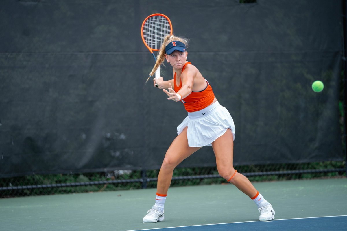 IlliniWTennis's tweet photo. Megan Heuser is back in action at the ITA All-American Championships with a consolation match against Schech (Charlotte) at 11 a.m. CT!

#Illini | #HTTO https://t.co/Jmcf9ipppt