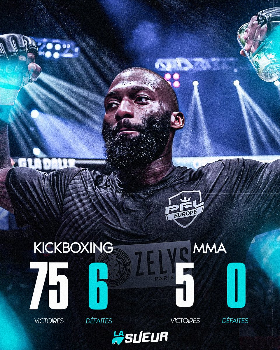Cédric Doumbé a remporté hier sa 80ème victoire en tant que professionnel. 🤯🥊