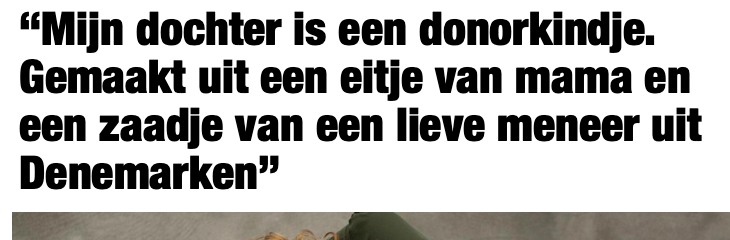 donorkinderen's tweet photo. Boodschap aan alle (wens)ouders: stop met de romantisering van een man die tegen betaling in een potje klaar kwam en besloot niet aanwezig te zijn in het leven van tien- tot honderdtallen biologische kinderen en siblings van dit meisje #Afstamming #RechtOpFamilie #donorkind https://t.co/22k10hfQnS