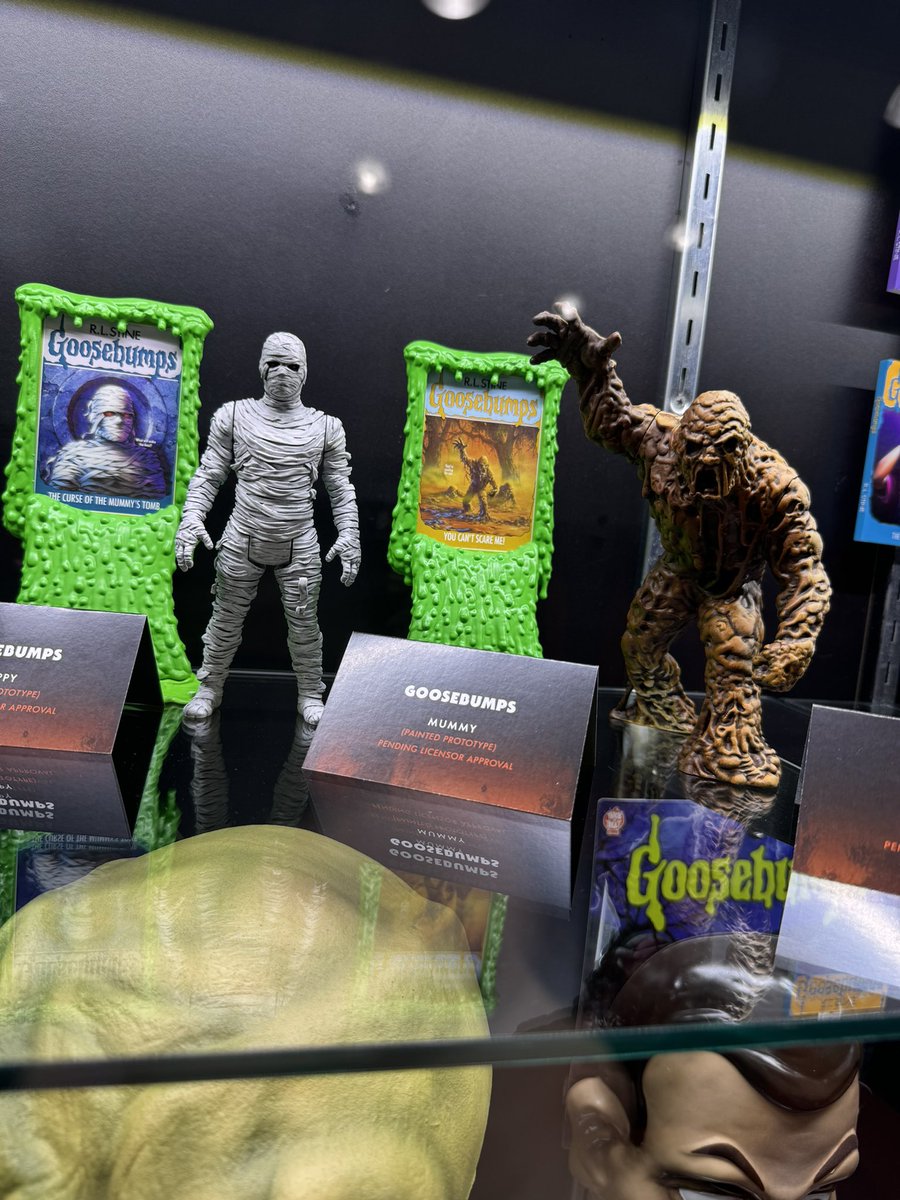 preterniadotcom's tweet photo. Trick or Treat Studios Goosebumps action figures. https://t.co/mVCrYHzaJj
